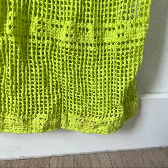 A.L.C. Monaghan Crochet Dress in Citronella - Picture 6 of 9